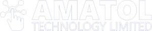 Amatol Tech Logo - White